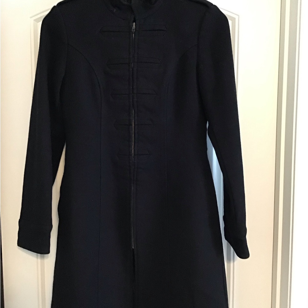 Elegant Black Long Coat